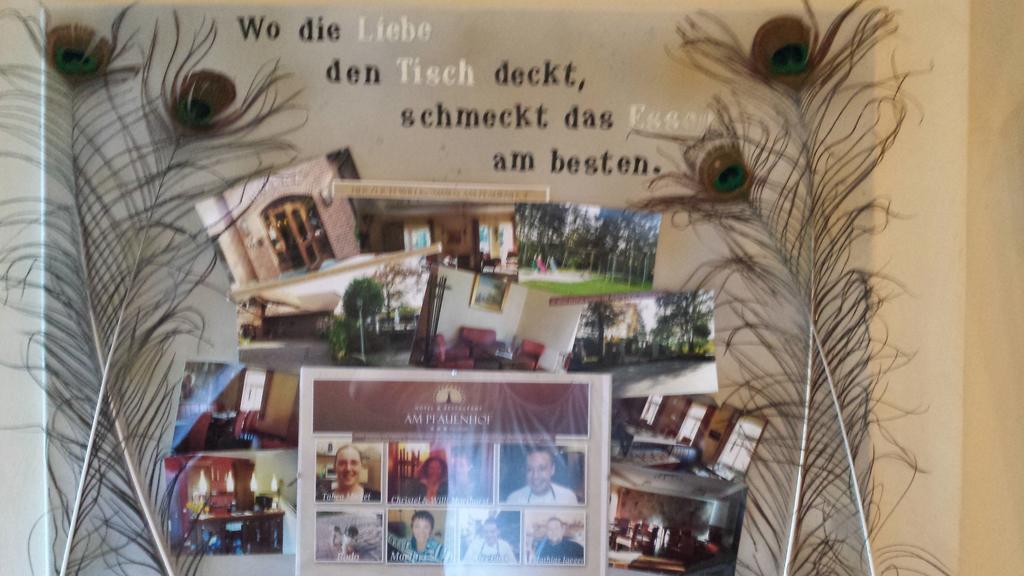 Hotel Restaurant Am Pfauenhof Quakenbrück Exterior foto